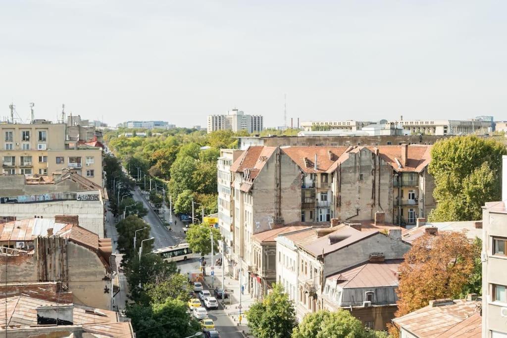 Apartamento Stunning Views 3Br Sunny Flat - Amazing Terrace Bucarest Exterior foto