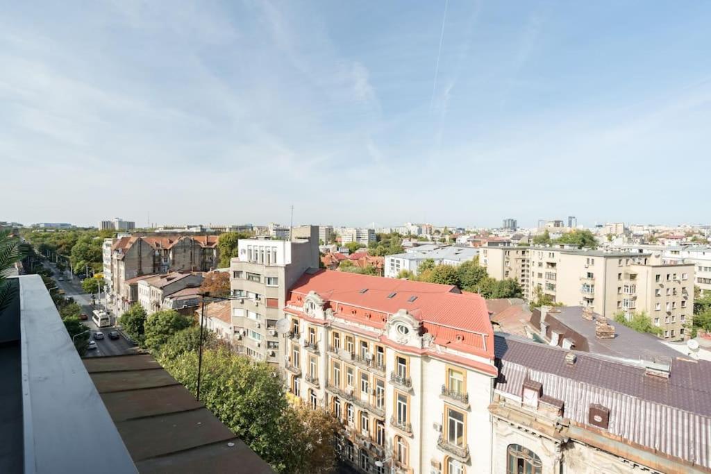 Apartamento Stunning Views 3Br Sunny Flat - Amazing Terrace Bucarest Exterior foto